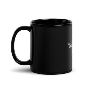 T.F.N.L Black Glossy Mug