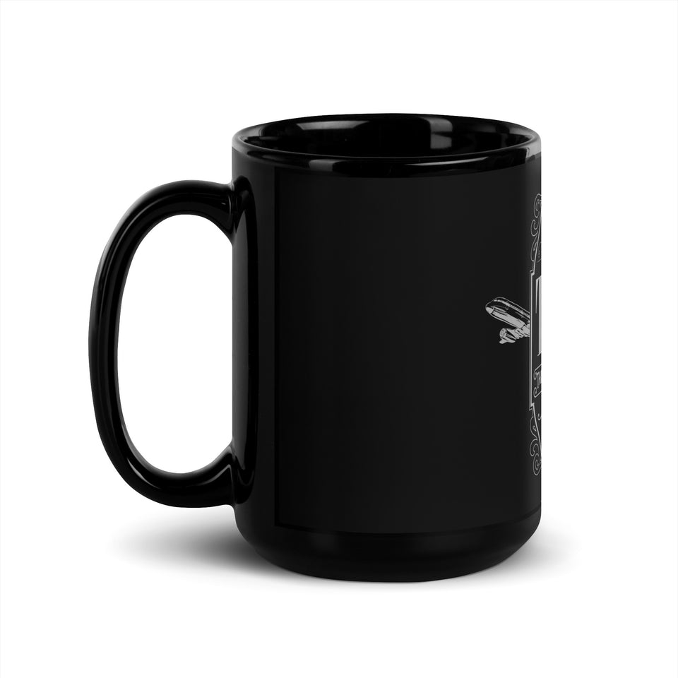 T.F.N.L Black Glossy Mug