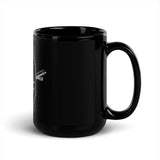 T.F.N.L Black Glossy Mug