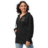 A.P.M Unisex fleece zip up hoodie