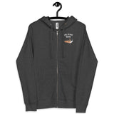 A.P.M Unisex fleece zip up hoodie