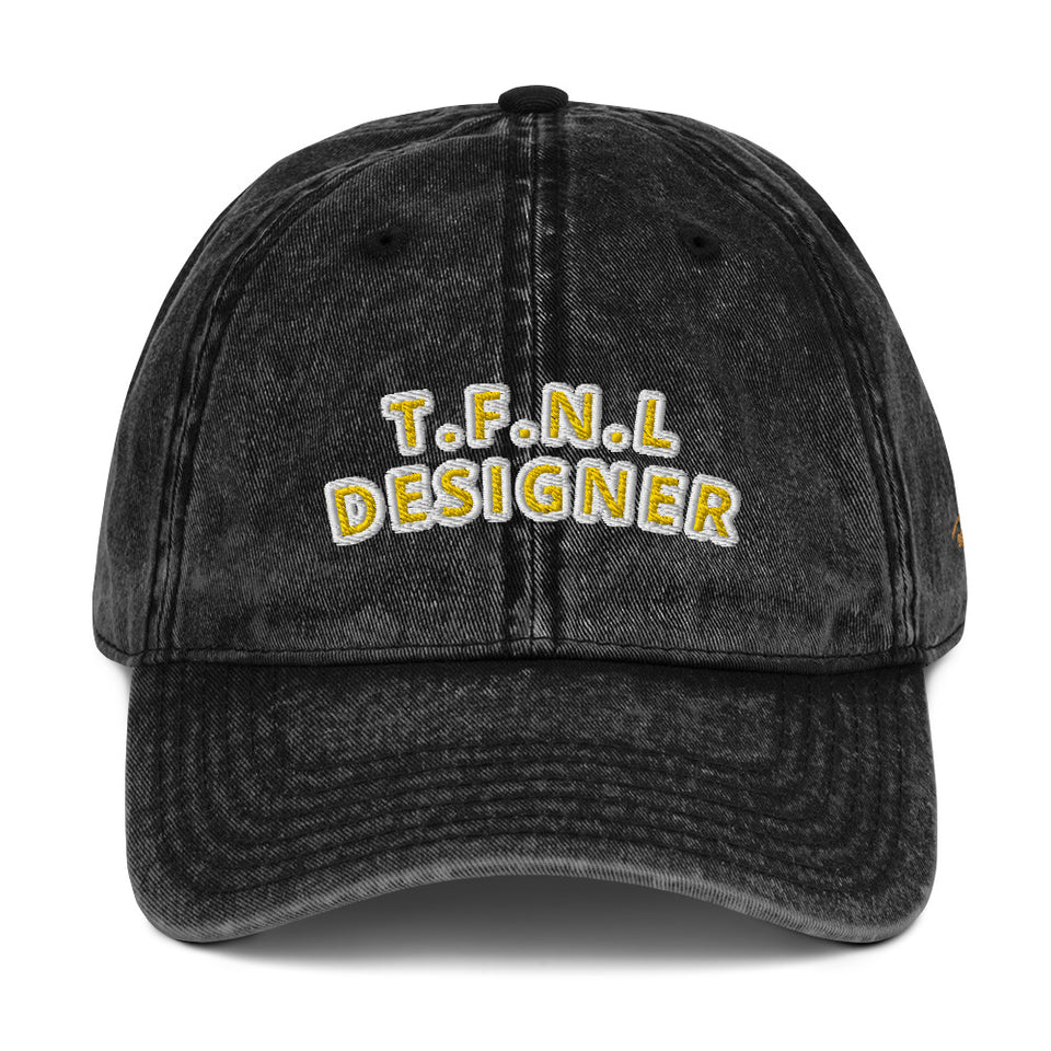 T.F.N.L Vintage Cotton Hat
