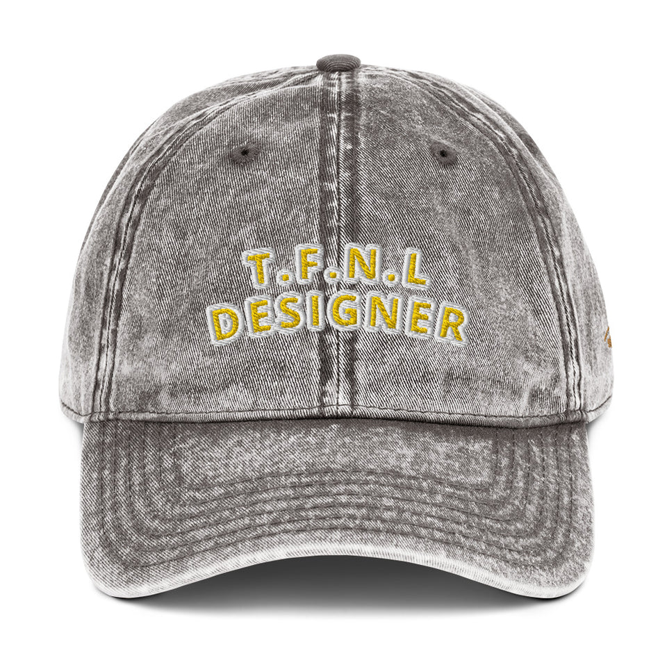 T.F.N.L Vintage Cotton Hat