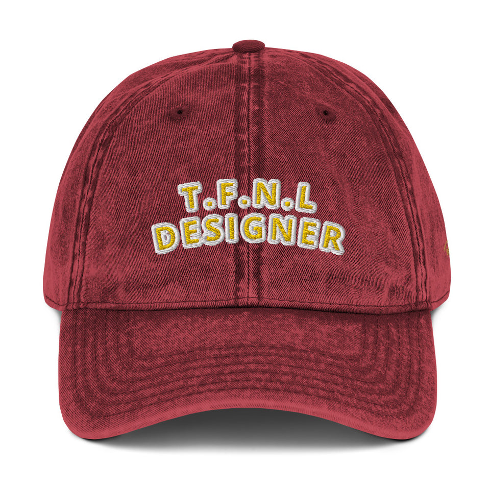 T.F.N.L Vintage Cotton Hat