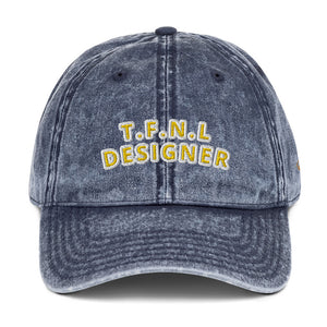 T.F.N.L Vintage Cotton Hat