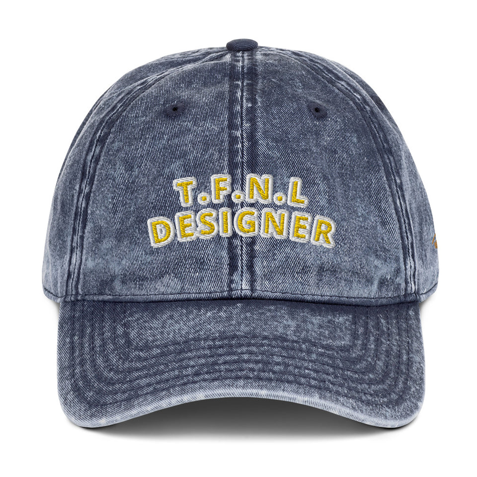 T.F.N.L Vintage Cotton Hat
